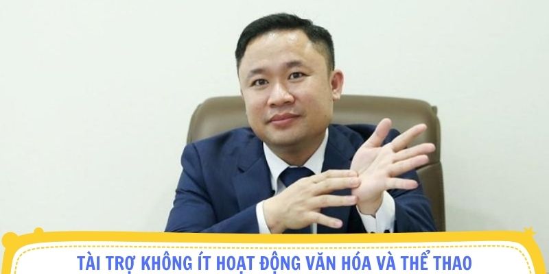Tài trợ không ít hoạt động văn hóa và thể thao