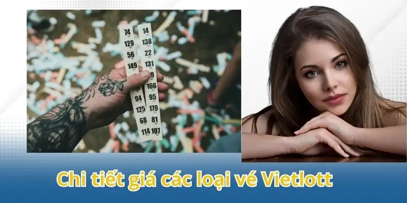 Chi tiết giá các loại vé Vietlott phổ biến hiện nay